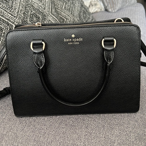 kate spade Handbags - Kate spade mulberry street lise satchel black used twice like brand new